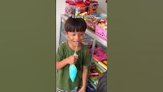 Beginilah kembar 5 kalo jajan di warung