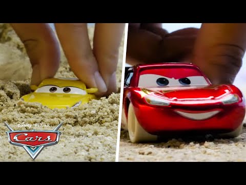 Lightning McQueen's Greatest Car Races + More SIDE BY SIDE VIDEOS | Pixar Cars