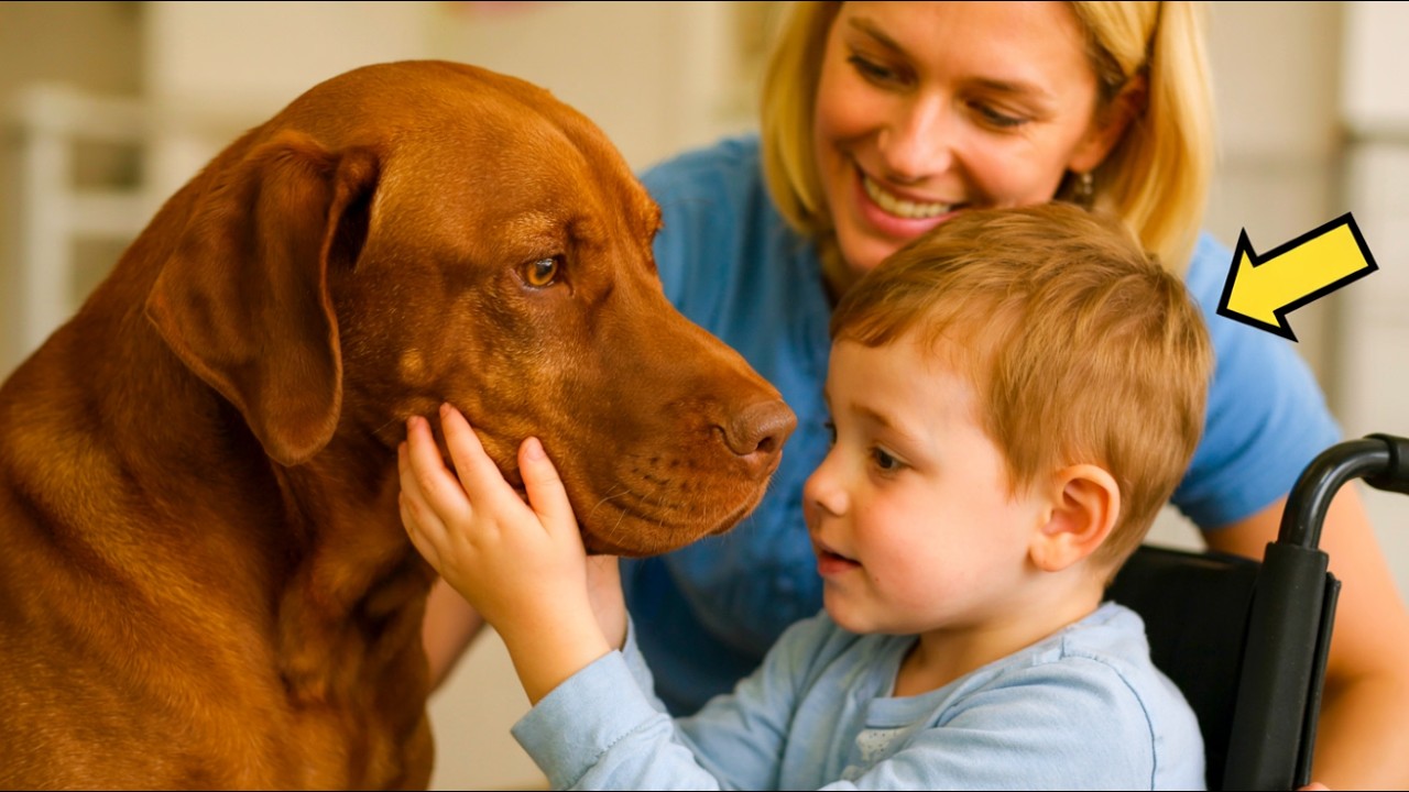 NIEPEŁNOSPRAWNY CHŁOPIEC TRAFIA DO SCHRONISKA… ALE TYLKO AGRESYWNY PIES PODCHODZI I…