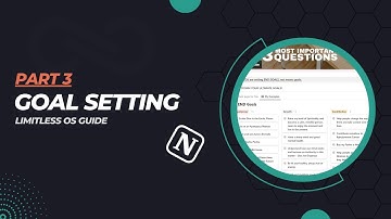 Set Your END & Means Goals (3MIQ) in Notion - Limitless OS Template Guide 3