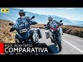 BMW R 1250 GS Adventure vs Ducati Multistrada 1260 Enduro TEST: Sfida Maxi Enduro Top [ENGLISH SUB]