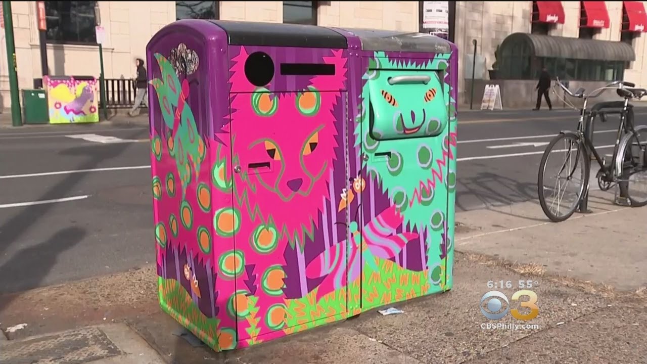 Philadelphia Uses Art To Help Keep City Streets Clean