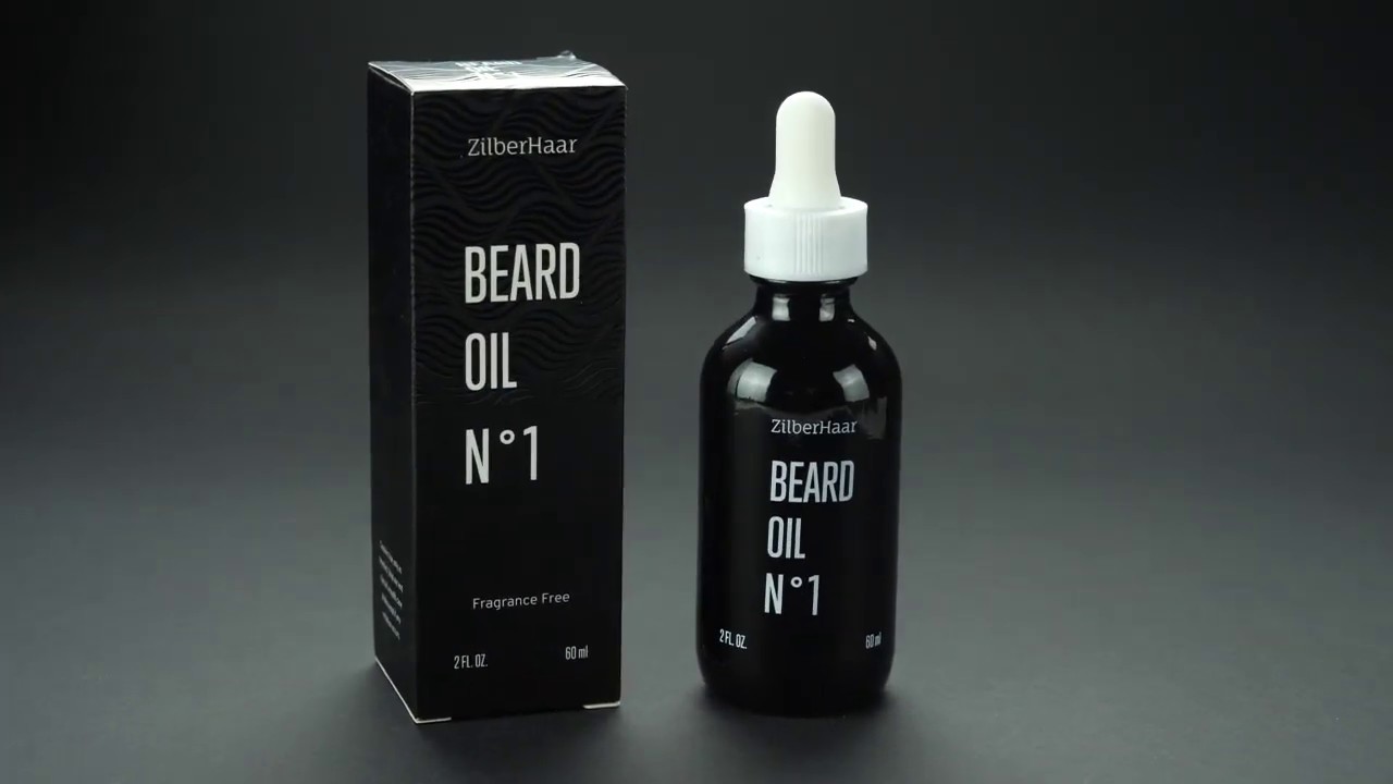 ZilberHaar Beard Oil №1 (60ml) | Jojoba and Argan Beard Oils