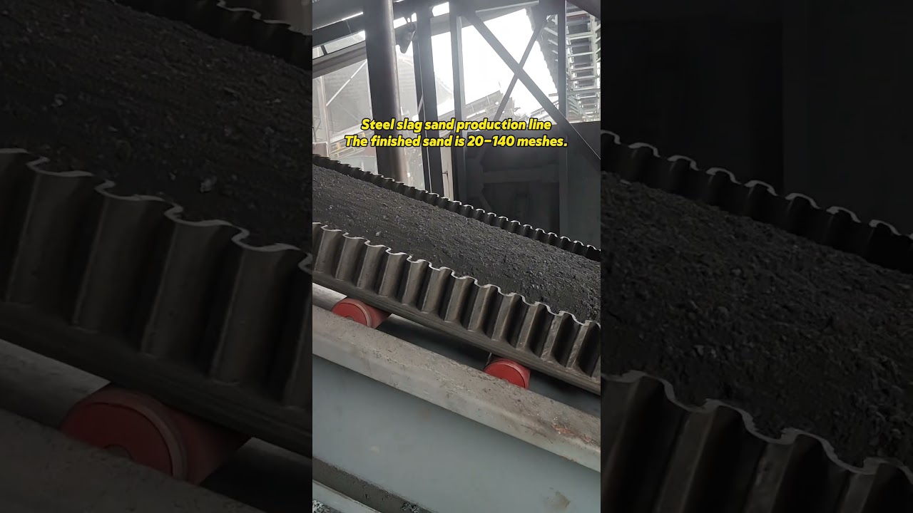 Just off the sand production site, producing 20-140 mesh ultra-fine sand.