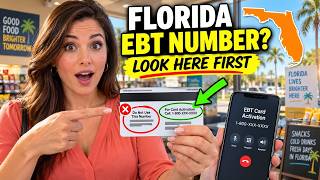 How to find an EBT card activation number in Florida