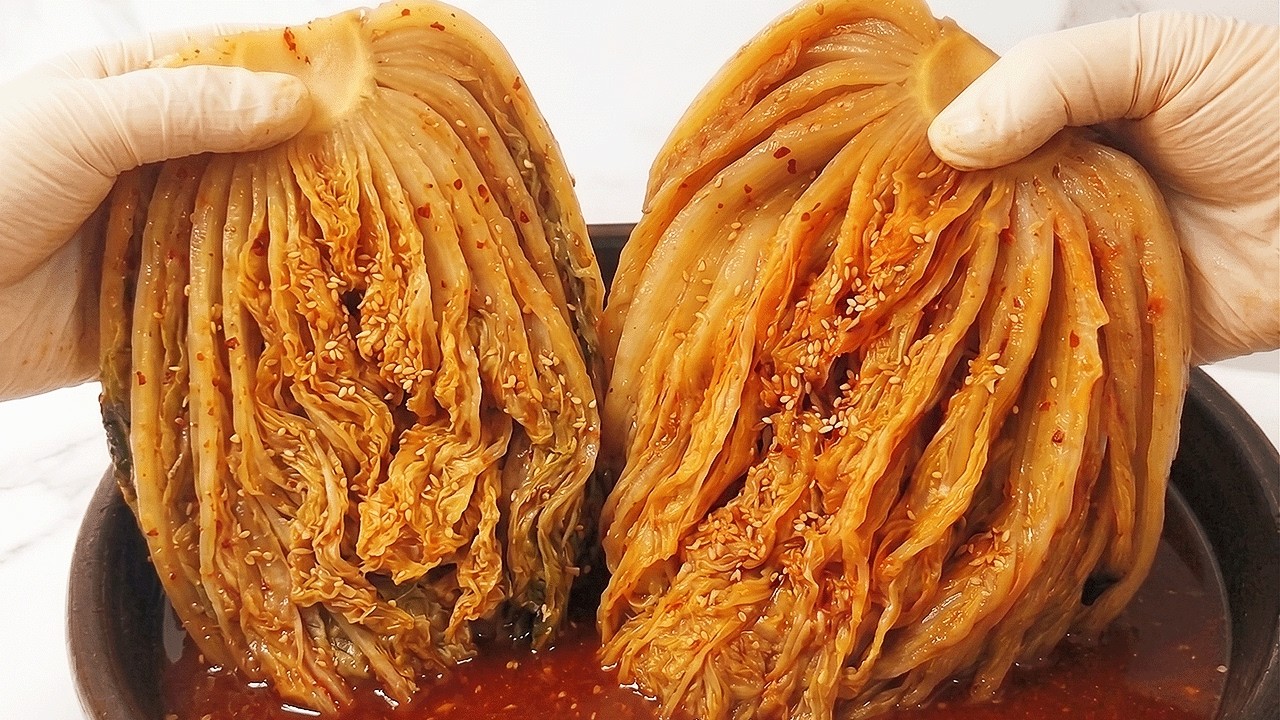 채소 비싼 지금 묵은지를 이렇게 해보세요 1년이 행복합니다