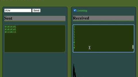 Data Transfer over Web Audio API part 1