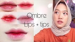 TUTORIAL OMBRE LIPS UNTUK BIBIR YANG HITAM | 4 LOOK DAILY OMBRE LIPS | WARDAH PIXY MAYBELLINE REVLON - Durasi: 7.37. 