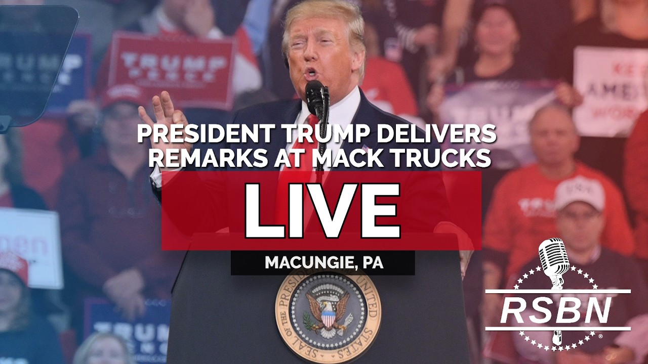 LIVE REPLAY: President Trump Delivers Remarks at Mack Trucks in Macungie, PA - 06/23/26