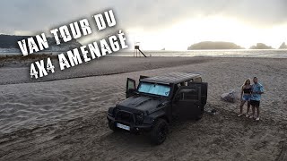 VAN TOUR - Notre Jeep Wrangler JKU aménagé 🤩