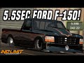 Fastest ford f150 tune  55 mile  no limit drag racing 20