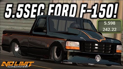 FASTEST Ford F-150 Tune - 5.5 ¼Mile | No Limit Drag Racing 2.0