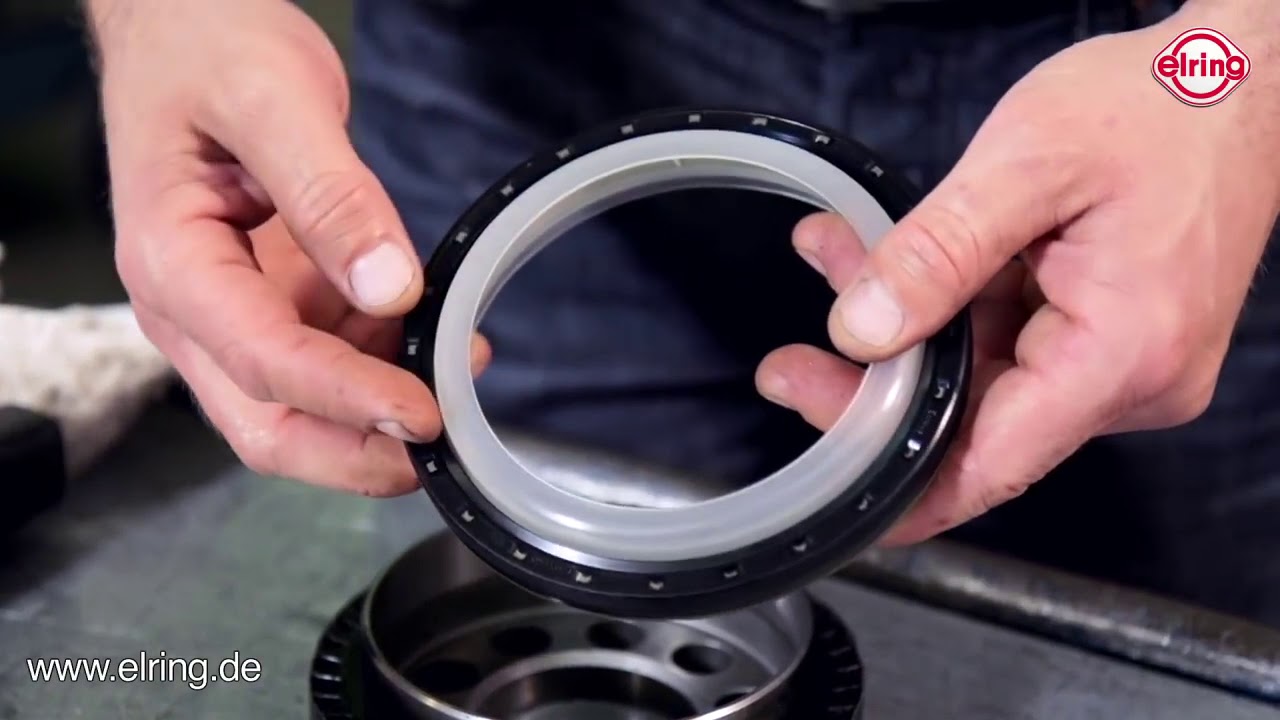 Академія Elring - Монтаж сальника з тефлону/фторкаучука для вантажного авто.