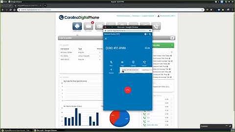 Using the Webphone with your browser at Carolina Digital Phone