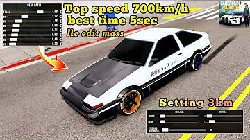 Cara mengatasi mobil suka oleng, Setingan 3km Tune up/inner, car parking