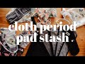 WHAT CLOTH PADS DO I USE FOR MY PERIOD? Cloth Menstrual Cycle Pad Stash + Review