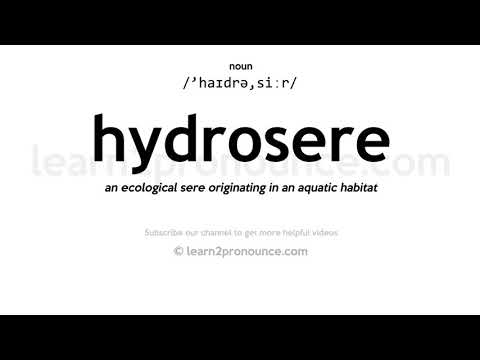 تصویری: Hydrosere و Xerosere چیست؟