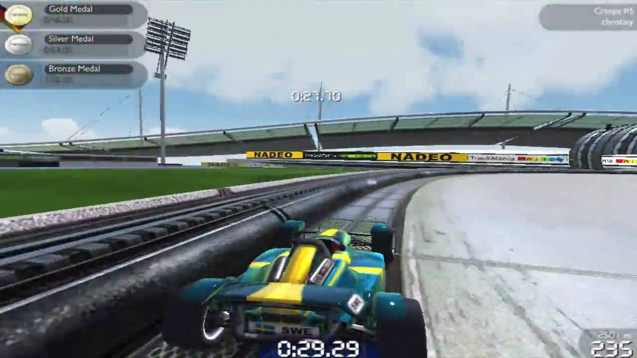 Trackmania custom track #25 [HD]