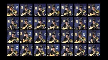 Trombone Choir: Die Rose Stand im Tau by Robert Schumann