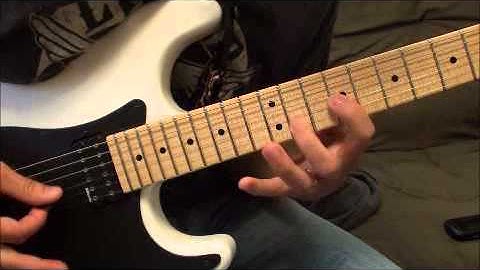 FREE 3 Note Per String Pentatonic Shred Lick ( with Tabs)