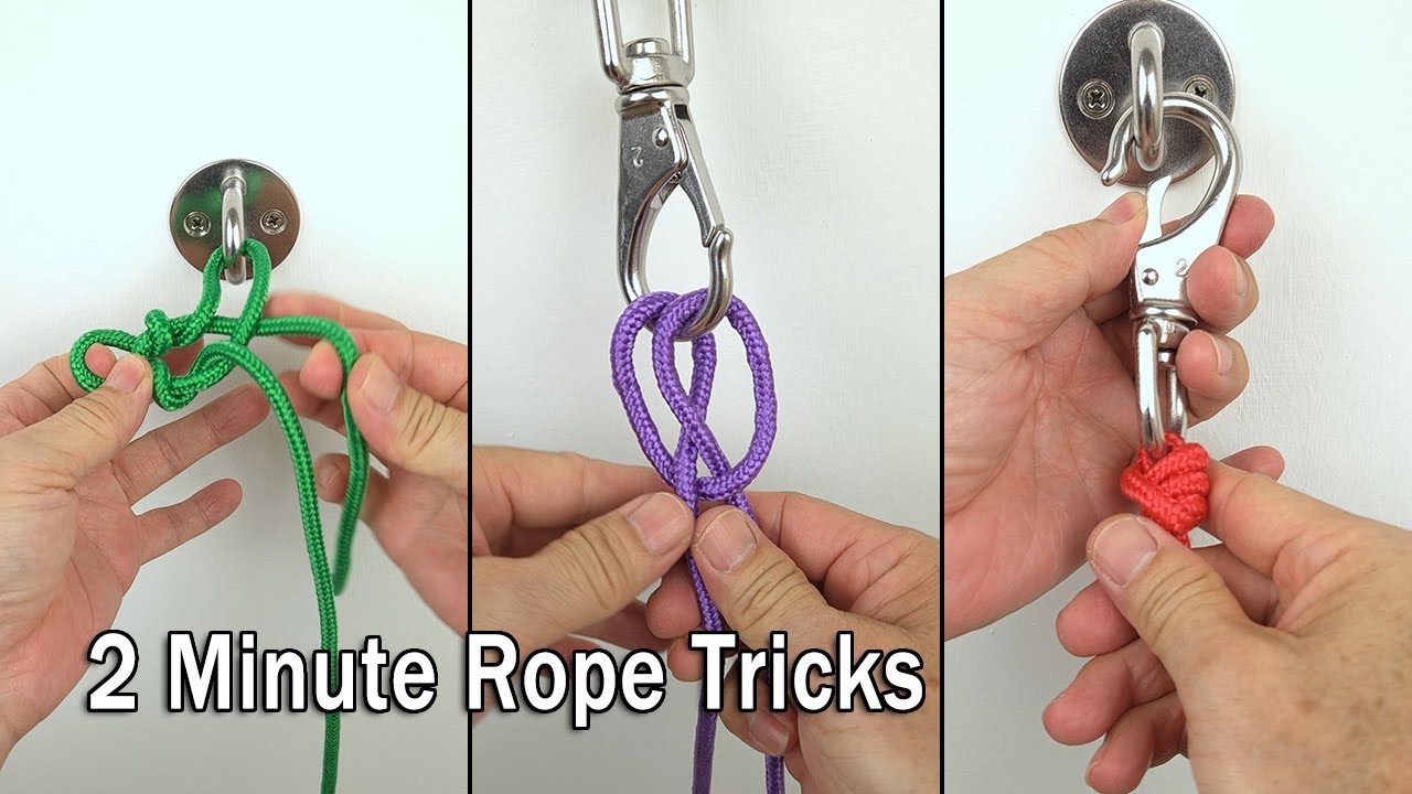 2 Minute Rope Tricks #56 - YouTube