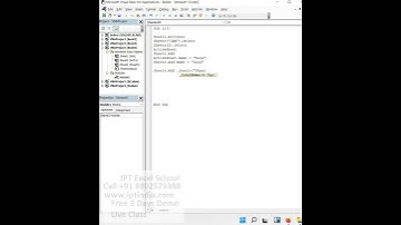 Excel VBA Classes in Hindi #shorts