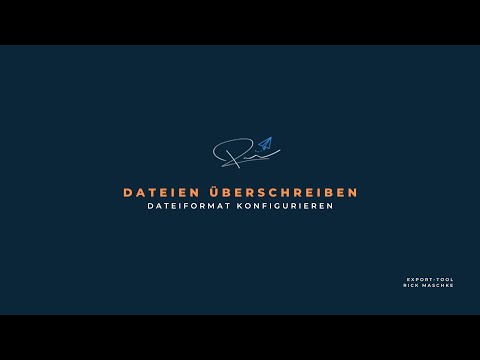 Video: So überschreiben Sie Eine Datei