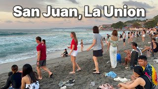 Amazing SAN JUAN LA UNION | Filipino Holiday at the Beach! | Famous Surfing Spot PHILIPPINES