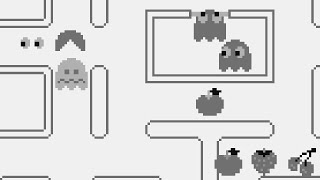 1804: Pac-Man NGPC \\ Neo Geo Pocket Color Pac-Man in a b&w Neo Geo Pocket! screenshot 2