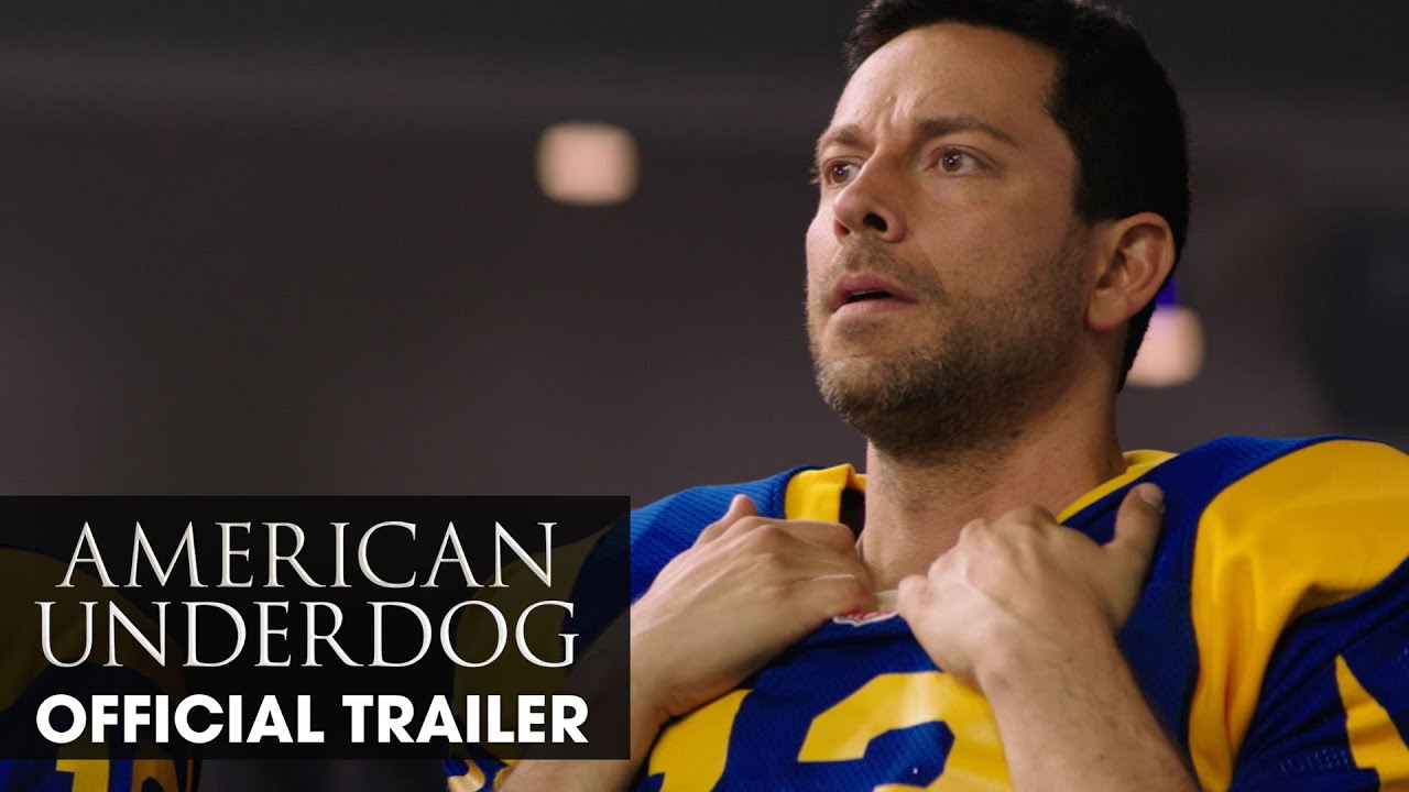 Download American Underdog (2021 Movie) Official Trailer - Zachary Levi, Anna Paquin, and Dennis Quaid
