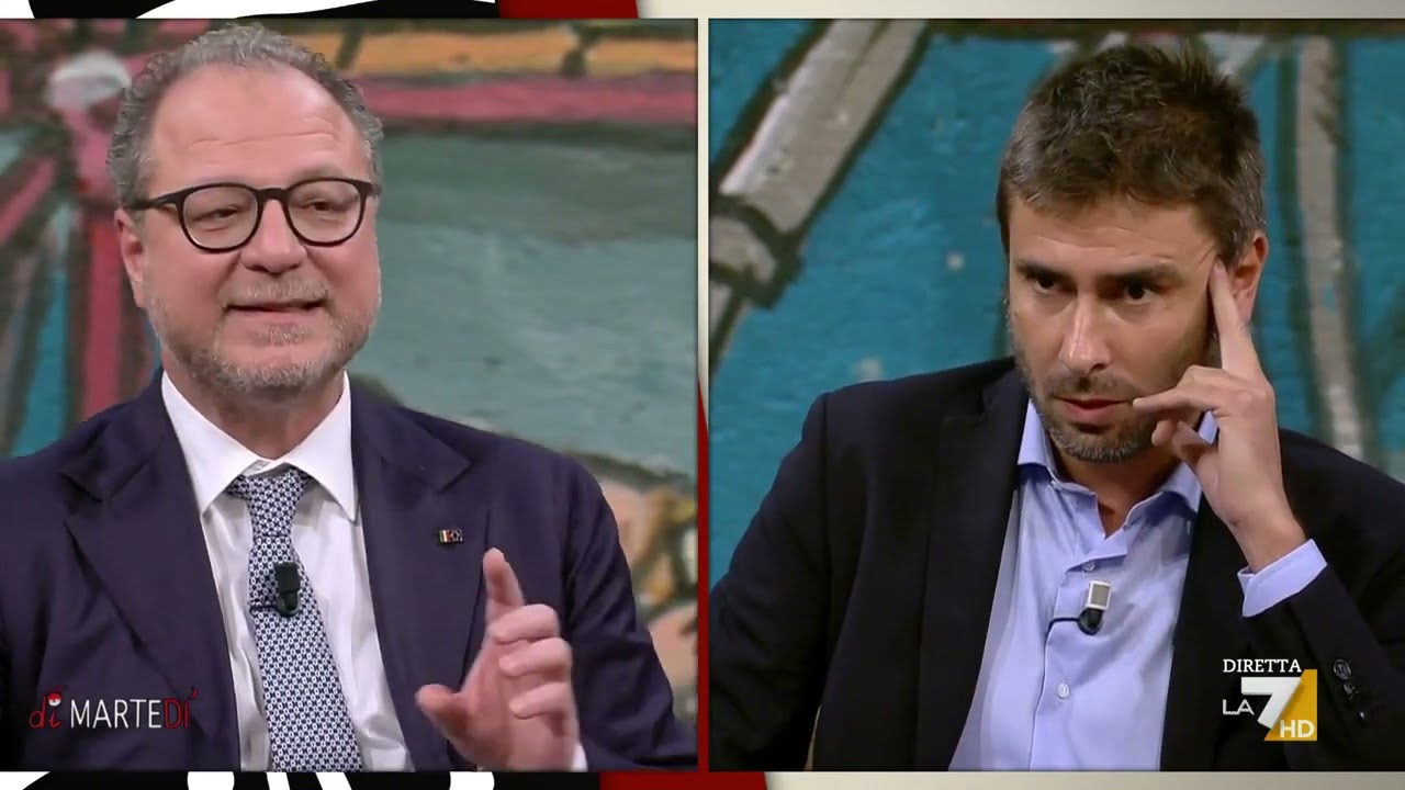 Il confronto tra Mulè e Di Battista, con Fabrizio Roncone