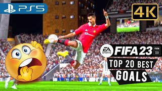 FIFA 23 - TOP 20 BEST GOALS # 1 | 4K | PS5