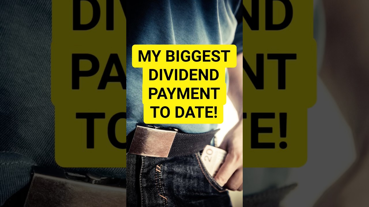 A new dividend payment PB! #dividendstocks #crypto #portfolioreview  #dinvest #dividendinvesting