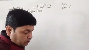 Class V EVS 24 01 2022 by Mr Rupesh Chapter 23 Reaching Places