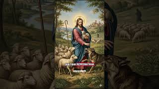 Gembala yang baik memberikannyawanya bagi domba-dombanya.