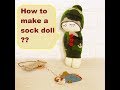 How to Make a Doll using socks (3 socks style)