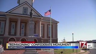 Chatham County to hold discussion on 'reimagining' of Confederate statue
