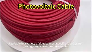 Photovoltaic Solar (PV) Cables-photovoltaic wire online manufacture