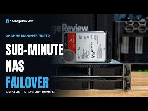 Sub-Minute NAS Failover: QNAP HA Manager on a Pair of TS-h765eU