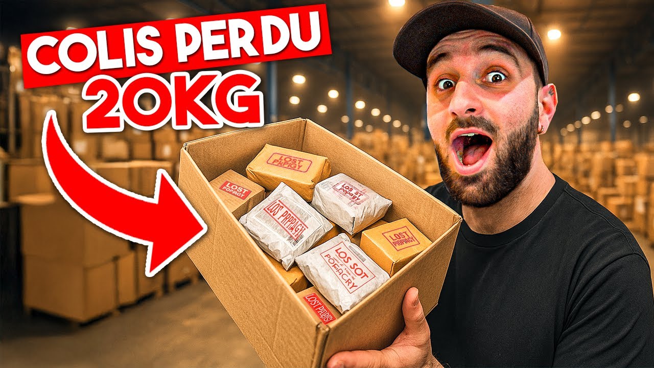 Je déballe 20KG de COLIS PERDU ! (j'ai trop de chance)