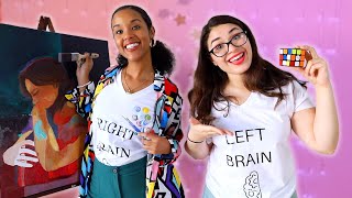 LEFT Brain vs RIGHT Brain | Smile Squad Comedy