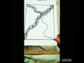 #shorts #viral #trendingshorts #lineart #stressrelief #easydrawing #zentanglepattern #blackmarkerpen