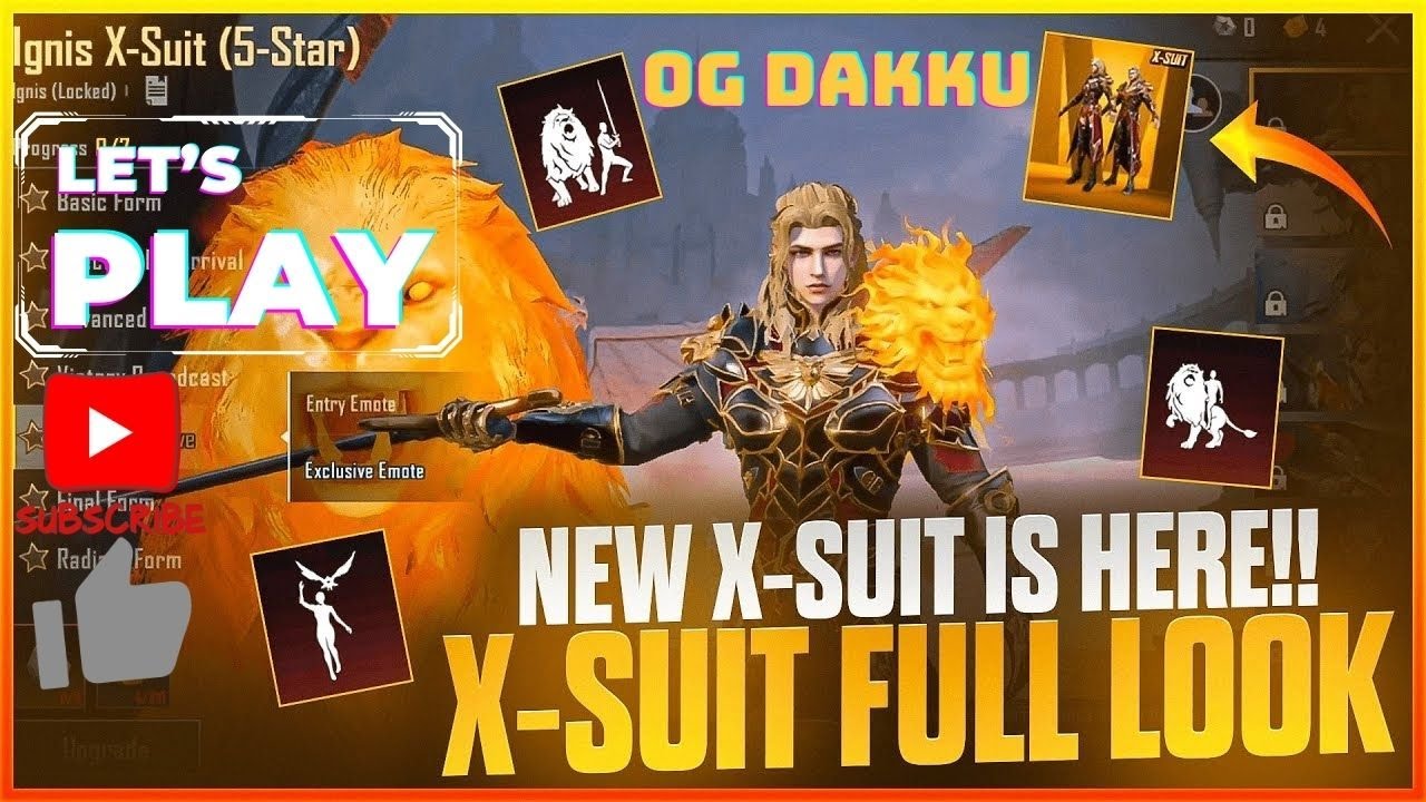 NEW IGNIS X-SUIT WITH PLAY | IGNIS X-SUIT Crate opening | #ogdakkuislive #livegaming #bgmilivestream