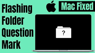 How to Fix Flashing Folder with Question Mark on MacBook Pro  Tutorial 2020