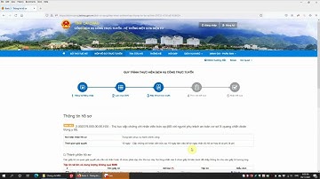 Hướng dẫn nộp hồ sơ trực tuyến mức độ 3,4