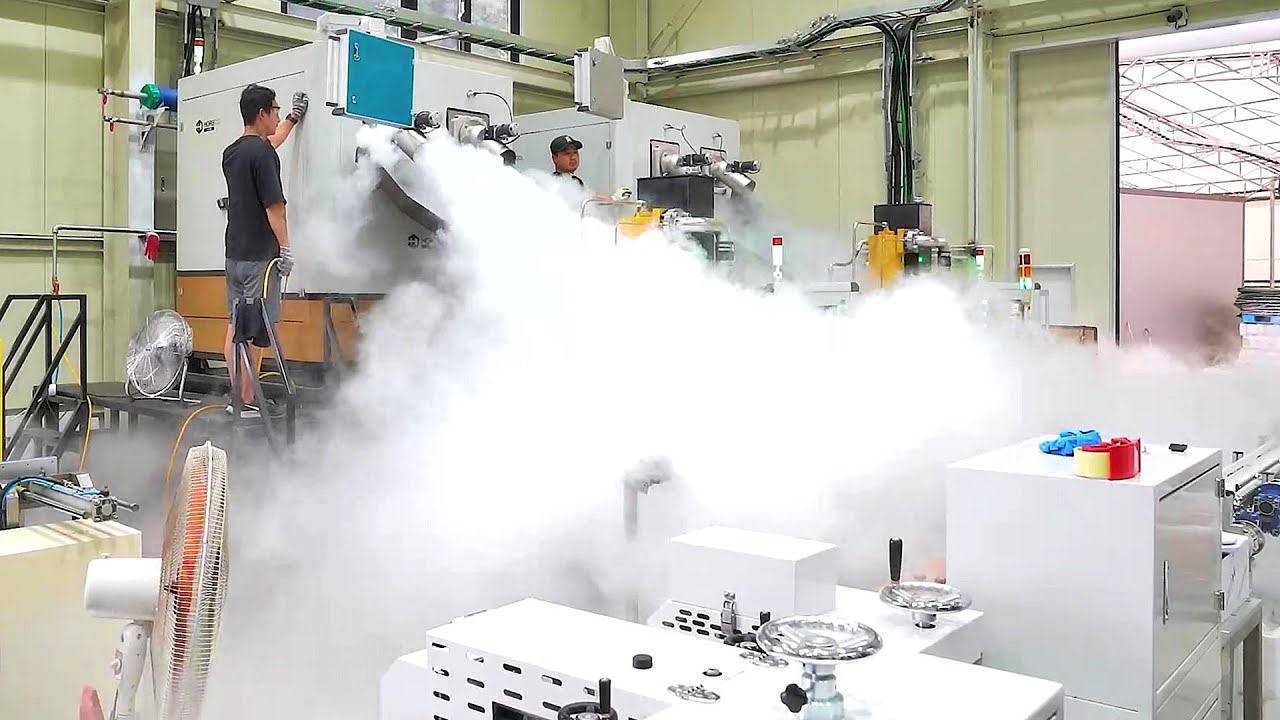 Amazing ! Dry Ice Mass Production Process Korea Dry Ice Factory YouTube