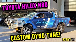 We tuned Fulcrum Suspensions' N80 HiLux! Check out how it went!