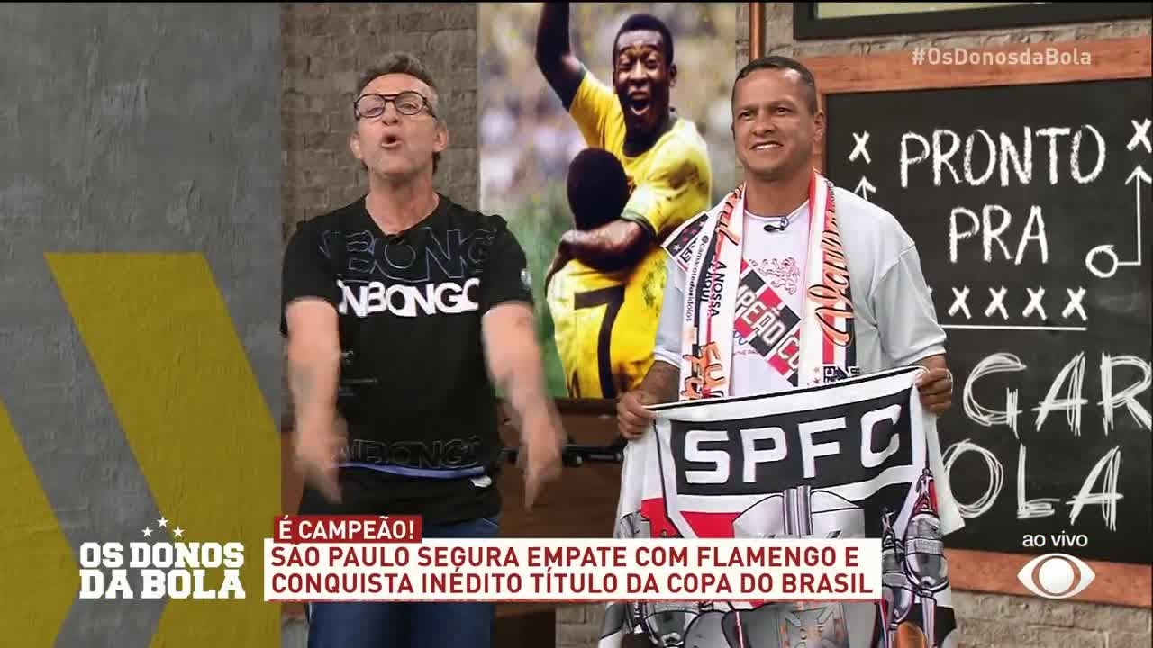 São Paulo segura o Fla e conquista título inédito da Copa do Brasil