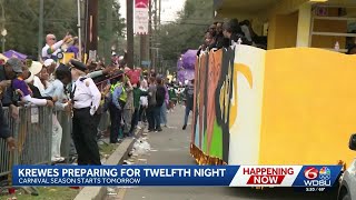 Krewes prepare for 12fth Night Celebrations screenshot 2