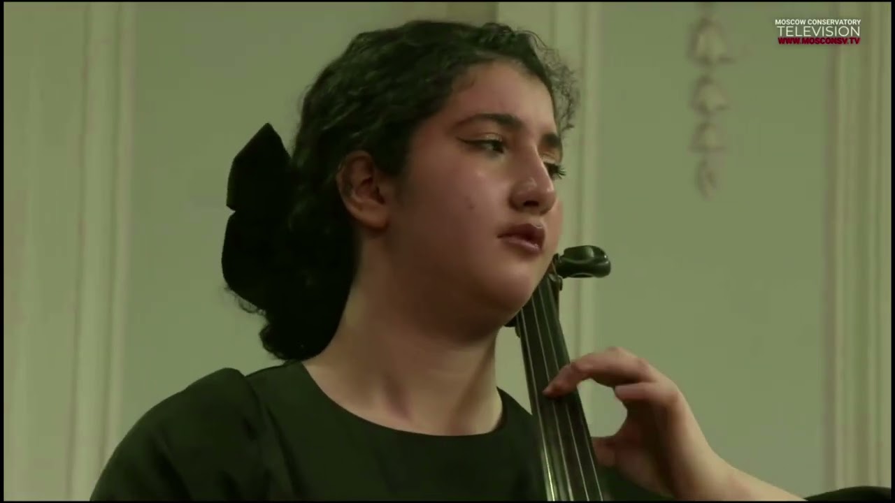 Fauré - Elegy op. 24 / Rachel Shamuilova (cello), Daniil Bogdanov (piano)